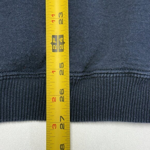 Vintage Fire Dept Sweatshirt Mens 2XL Blue Embroidered Orange Valley - Picture 6 of 7